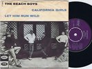 THE BEACH BOYS California Girls Danish 45PS 1965 Capitol 7”