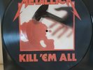 Metallica Picture Disc Kill Em All Slayer Overkill Megadeth Anthrax Whiplash...