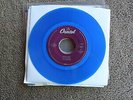 BEATLES - HEY JUDE/REVOLUTION - 45rpm  BLUE VINYL -  AS IF NEVER PLAYED    MINT-