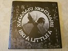 CRASS   1ST PRESS w ORIGINAL PATCH   NAGASAKI NIGHTMARE   VERY RARE WITH PATCH