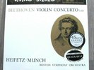 Classic Records LSC 1992 Beethoven Violin Concerto Heifetz Munch BSO 4LP 45RPM