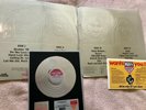 KISS Double Platinum LP Vinyl record With All Inserts Award And Order Form