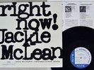 JACKIE MCLEAN RIGHT NOW BLUE NOTE BN-4215 Japan VINYL LP