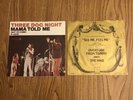 The Who + Three Dog Night original 1969 USA 7” picture sleeves in very good cond