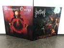 Deathspell Omega / Moonblod Split LP Vinyl Taake Mayhem Behemoth Batushka