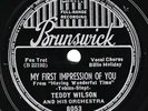 Brunswick 8053: Billie Holiday/Teddy Wilson-First Impression/If Dreams Come E-hc