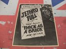 JETHRO TULL Thick As A Brick 1972 Original Melody Maker ADVERT/POSTER Rare