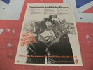 ROLLING STONES Sticky Fingers and More 1977 Orig NME ADVERT/POSTER Top Imagery
