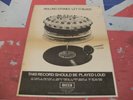 ROLLING STONES Let It Bleed 1969 Original Melody Maker ADVERT/POSTER Top Piece