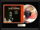 SAM COOKE SHAKE A CHANGE IS GONNA COME LP GOLD METALIZED RECORD RARE NON RIAA