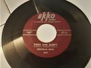 1956 ROCKABILLY 45 COCHRAN BROTHERS EDDIE & HANK on EKKO ''TIRED and SLEEPY VG