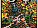 Ghost-Kiss The Go Goat,Black Light Poster,Rare 1,000 Made , Sold Out