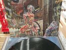 Iron maiden somewhere in time insert Shrink Lp Record Near Mint Vinyl metal DMM