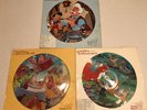 Walt Disney Pinocchio Lady & The Tramp The Fox & The Hounds Picture Discs