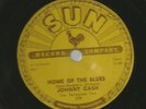 ROCKABILLY BOPPER  78 - JOHNNY CASH - HOME OF THE BLUES  -HEAR - 1957 SUN 279