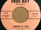 Rare Northern Soul 45-Soul Gents-Wonders Of Love Fros Ray 2707 R&B HEAR