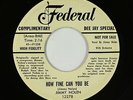 R&B Jump Blues 45 - Jimmy Nolen - How Fine Can You Be - Federal - VG+ mp3