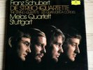 MELOS QUARTET String Quartets SCHUBERT 1stPress DGG STEREO 7LP Box MINT