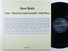 STEVE REICH Octet - Music For A Large Ensemble - Violin Phase ECM LP germany