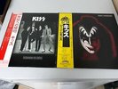 KISS 2 JAPAN LP Dressed to kill blue label + Gene Simmons solo OBI CLEAN COPIES