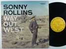 SONNY ROLLINS Way Out West CONTEMPORARY LP reissue SHRINK