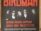 RADIO BIRDMAN then 70's original oversized poster punk