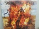 SIGNED Sebastian bach kicking and screaming Lp Record Vinyl metal RARE