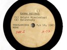 THELONIOUS MONK LP ACETATE Live At BIRDLAND 2-16-63 Hear