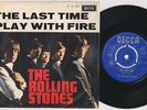 The ROLLING STONES * The Last Time * 1965 Dutch 45 * Exclusive PS *
