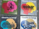 Silhouettes in Courage Vinyl Records Complete Set Volumes 1-4