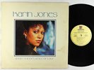 Karin Jones - Under The Influence Of Love LP - Handshake VG+ PROMO
