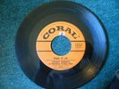 45 Single Record---Johnny Burnette and the Rock 'n' roll trio   Coral label