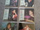 1988  MICHAEL JACKSON BAD SOUVENIR SINGLES PACK 5 PICTURE DISC VINYL  & LYRICs 
