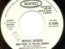 7 45 MICHAEL JACKSON DON'T STOP 'TIL YOU GET ENOUGHT PROMO