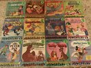 RARE COMPLETE SET 24 WALT DISNEY 45 RPM RECORDS FACTORY SEALED 1975 Disneyland