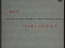 ARTHUR GRUMIAUX Bach 6 Sonatas & Partitas Violin PHILIPS 835 198/200 AY 3LP NM