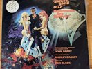 James Bond 007 LP-diamonds are forever - rare israeli  1 st pressing + sticker