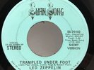 Led Zeppelin - Trampled Under Foot 45 RPM - Tested EX Vinyl - Stereo/Mono - F6
