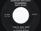 NV Teen Garage Echo Rockabilly Twang JOHNSON BROTHERS You've Been Gone 45 HEAR