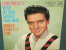 Elvis Presley RCA 47-7240 Wear My Ring Around Your 45 W/ Sleeve 1958 Original NM