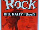 ROCK & ROLL // BILL HALEY and HIS COMETS Rock with (1979)  33T-LP, MONO  (FR)