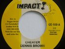 DENNIS BROWN Cheater / TOMMY McCOOK Harvest In The East M-