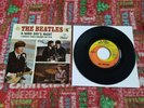 The Beatles 45 record A HARD DAY'S NIGHT Capitol 1968 SUBSIDIARY black print PS