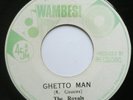 Roots Reggae - Ghetto Man - The Royals ( Roy Cousins ) / Oongan - Wambesi 7