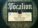 Rare 1929 VOCALION 5412 78 Stripling Brothers WOLVES HOWLING Hillbilly Country G