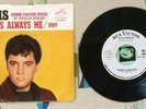 Elvis Presley 45 w PS There's Always Me 1967 White Label Promo VG/M-