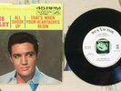 Elvis Presley 45 w PS All Shook Up White Label Promo Gold Standard VG/M-