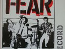 Fear ?– Live... For The Record - LP EUROPE 1991
