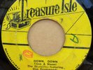 CLIVE & NAOMI DOWN DOWN / STREET CORNER OG JAMAICAN 7