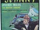JOHNNY HALLYDAY -  JOVENES MALOS+3 45/7 EP 1964 ESPAGNE 434905 BE LANGUETTE EX